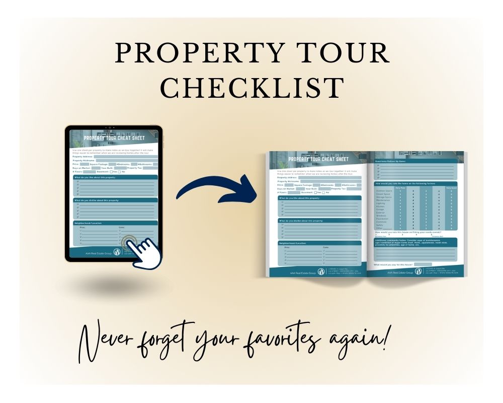 property tour checklist template