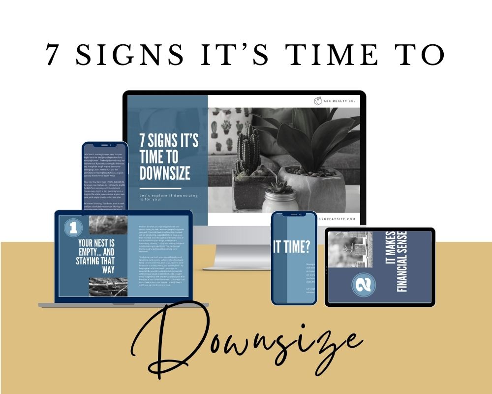 7 signs it's time to downsize template